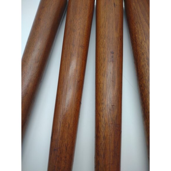 Vintage Set of 8 Mid Century Modern 11.75" Wood Tapered Coffee Table Legs, READ - Picture 17 of 17
